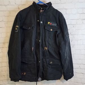 Men's Outdoor Jacket, full zip, size L